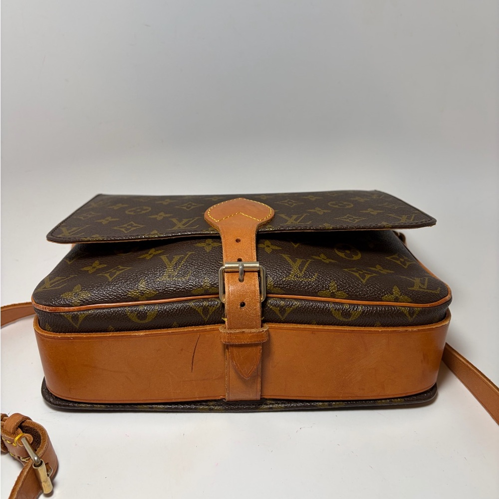 SOLD Louis Vuitton Cartouchière GM Monogram Crossbody - Picture 12 of 16